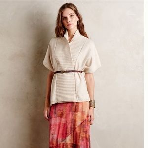 Anthropologie Ribbed Cocoon Cardigan